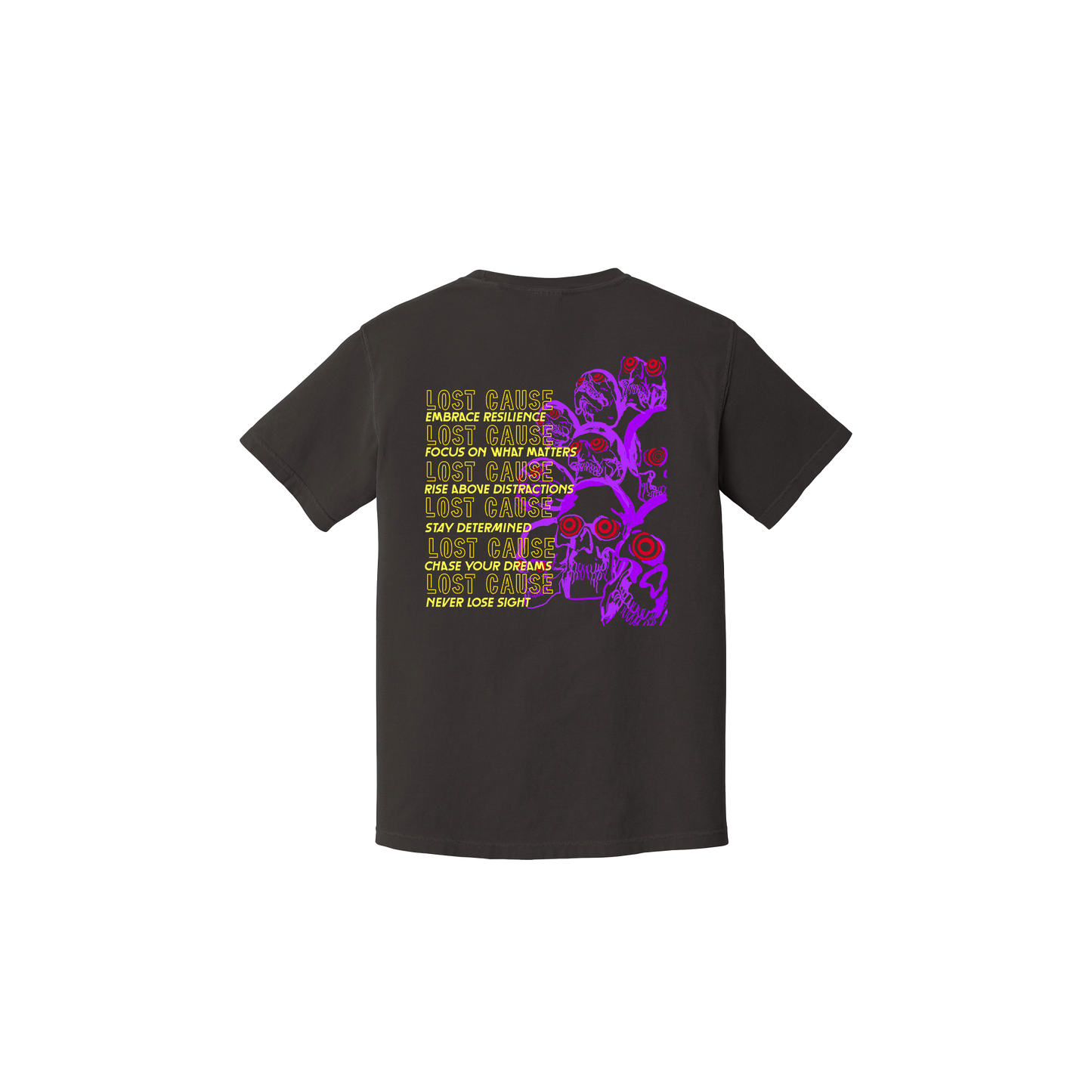 Skeleton shirt (Purple + Yellow)